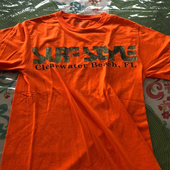 Other - Short sleeved orange tee from Clearwater Beach